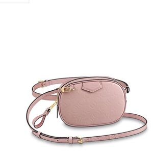 Louis Vuitton Rose Ballerine Monogram Vernis Patent Leather Cross Body Bag